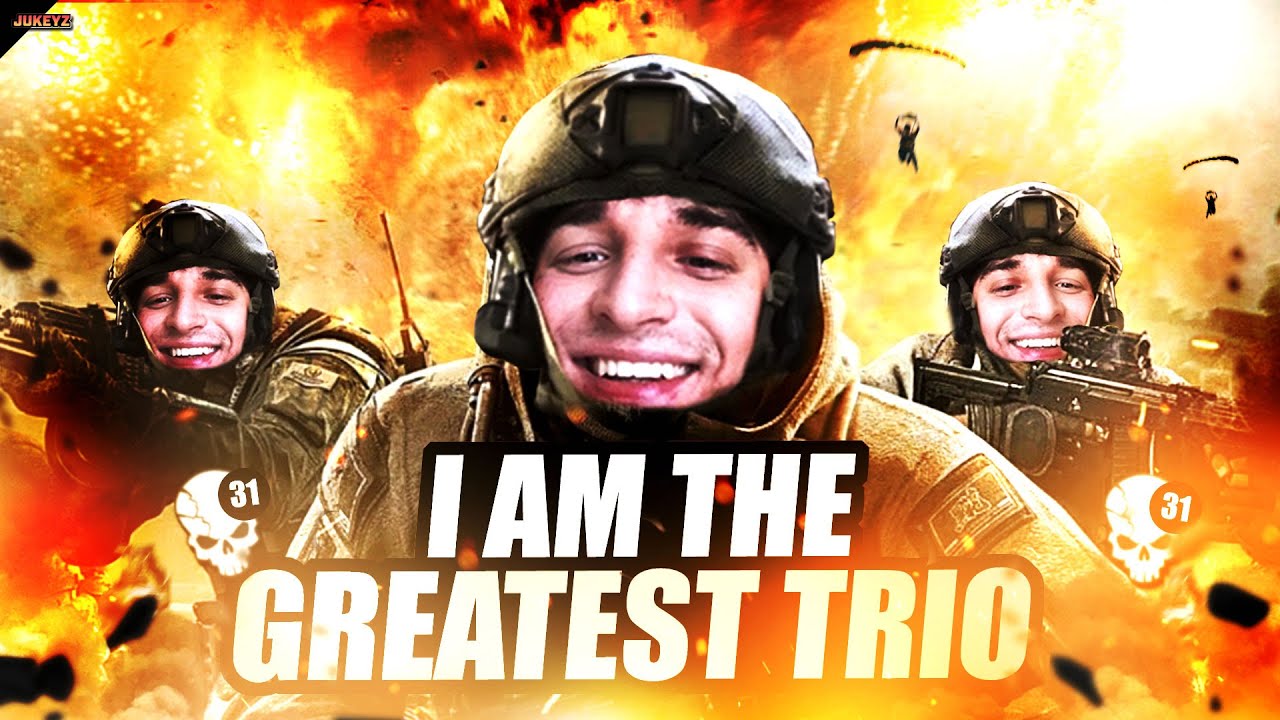 SOLO VS TRIO 31 KILL GAME WARZONE BY JUKEYZ! - YouTube