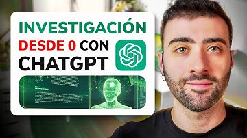 Diseña tu TESIS paso a paso con ChatGPT | IA en tu INVESTIGACIÓN