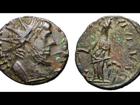 Ancient Roman Coin: Bronze “Barbarous Radiate” (3rd Century AD)