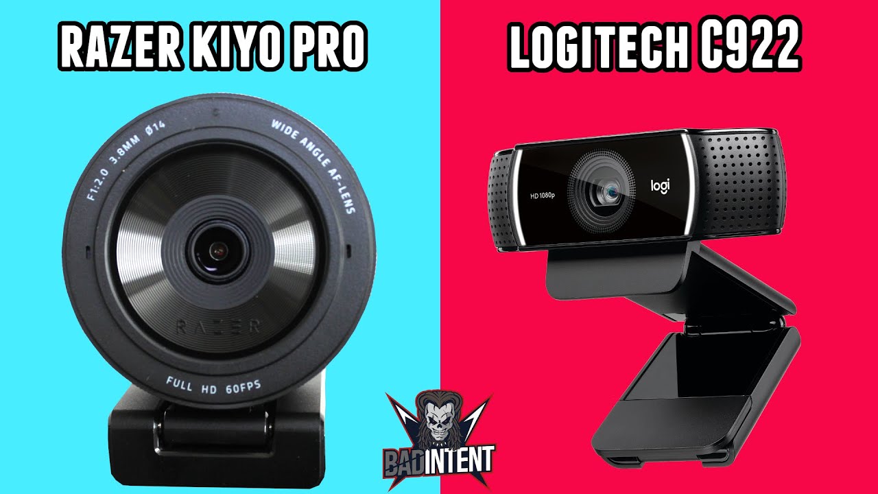 Razer Kiyo Pro vs Logitech C922 YouTube