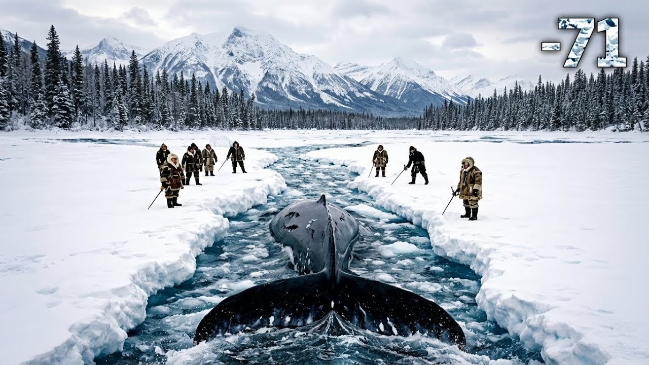 –71°C Yakutia Survival: 10,000kg Humpback Whale Hunt to Feed a Frozen Village