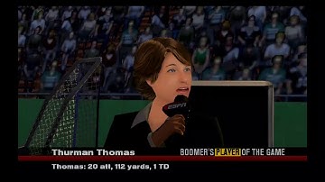 ESPN NFL 2K5 Historic Team CPU Franchise Pro Bowl 1: NFC vs AFC