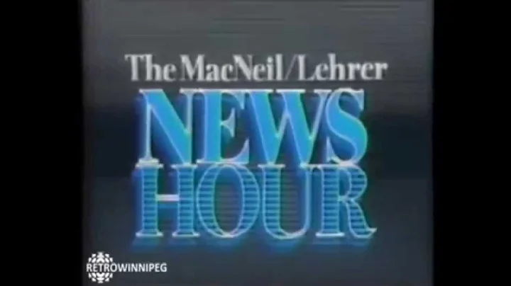 The MacNeil/Lehrer News Hour intro 1988 PBS
