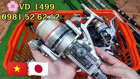 VD 1499:Máy Câu Bãi Nội Địa #Nhật🔥Máy Nhôm DAIWA #MILLIONMAX🔥Cần Lure Nhật 2m1 - 3m Cứng Cao Giá #Rẻ
