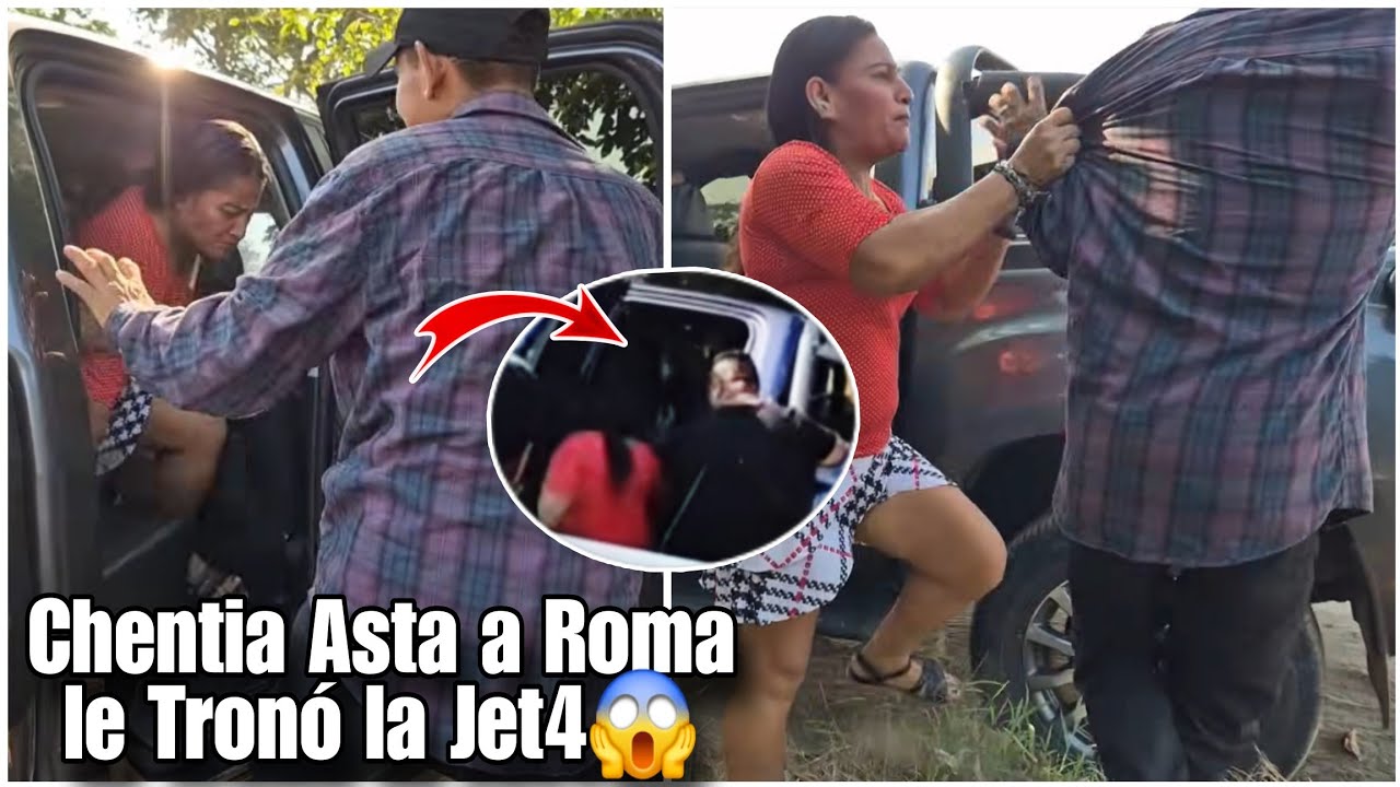 Chentia en un Ataque de Ira le Pasó Tron4ndole la Caratula a Romario por Querer Peg4rle a Trucha