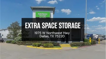 Storage Units in Dallas, TX on W Northwest Hwy | Extra Space Storage