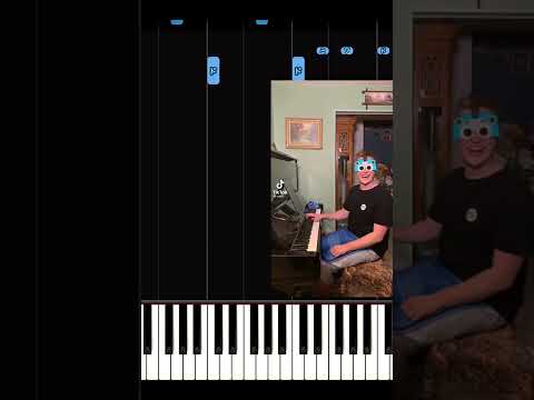 完全再現 機関車トーマス ファッ 左手ピアノ TikTokで大人気の外国人 Shorts