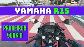 YAMAHA R15 - 0 a 500km