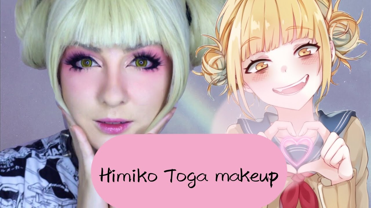 HIMIKO TOGA COSPLAY MAKEUP - Juliana Scramocin - YouTube