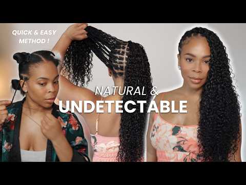Trying The VIRAL MIRACLE KNOTS Method | Boho Crochet THE EASIEST TUTORIAL ! Ft. Lashey Hair