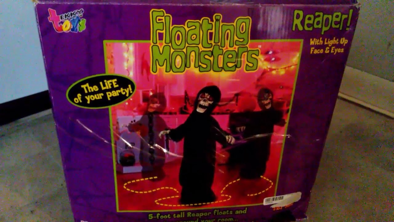 Floating Monsters (Grim Reaper) Tekky Toys YouTube