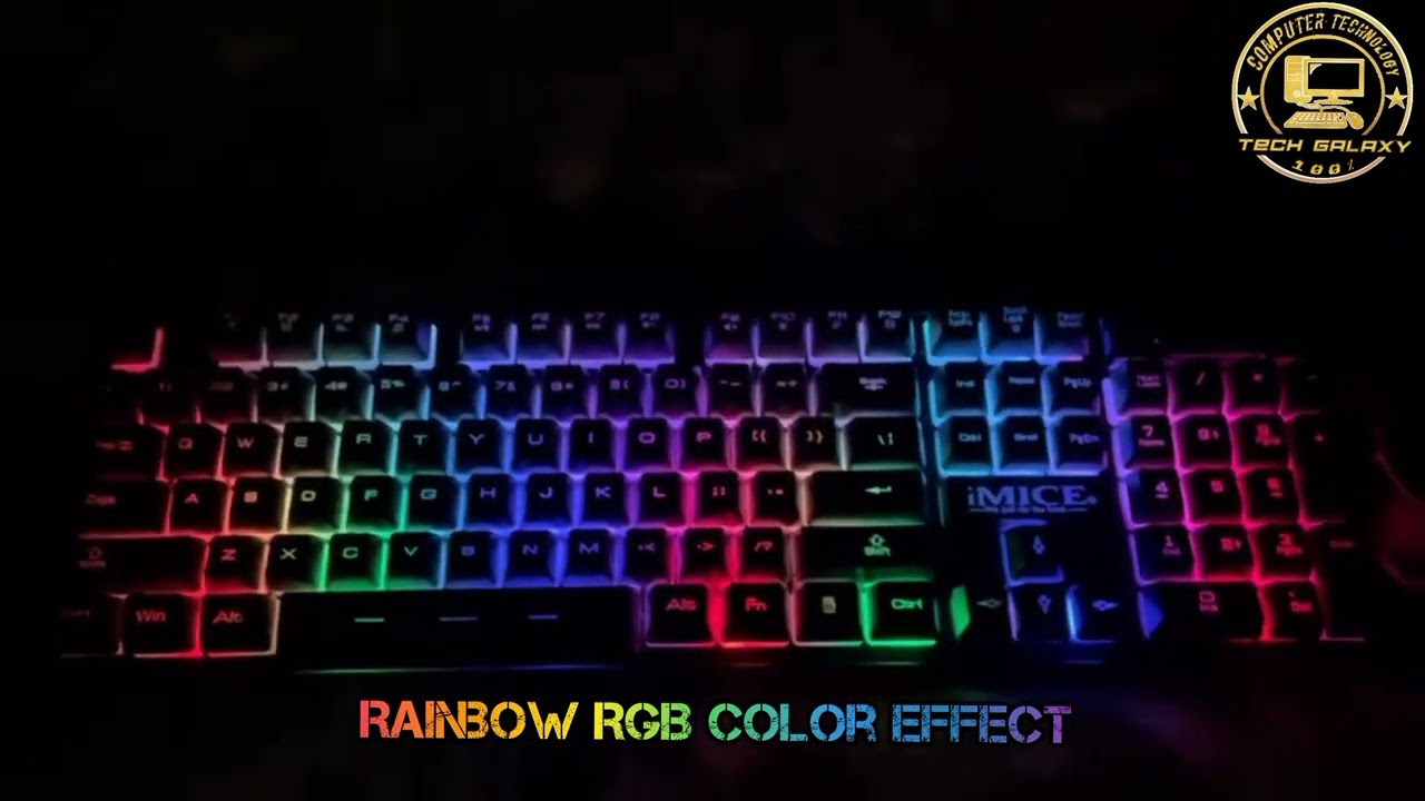 Imice KM760 RGB Gaming Keyboard and Mouse Combo YouTube