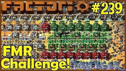 Factorio Million Robot Challenge #239: Completing The Red Circuit Build!