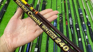 Video 480 : Cần Câu Bãi Nhật Lure Lóc - Cần Cắm Gốc JIG - Cần Rap Khúc Mới Về 