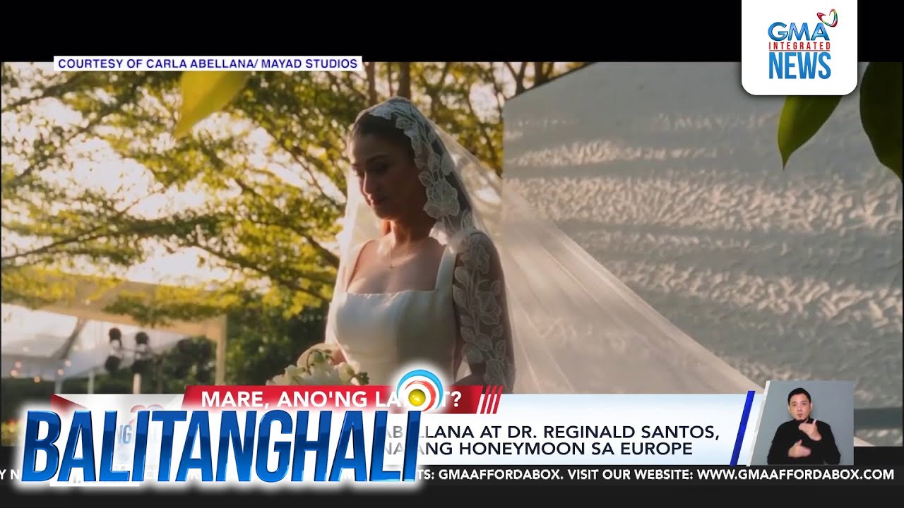 Newlyweds Carla Abellana at Dr. Reginald Santos, pinaghahandaan na ang... | Balitanghali
