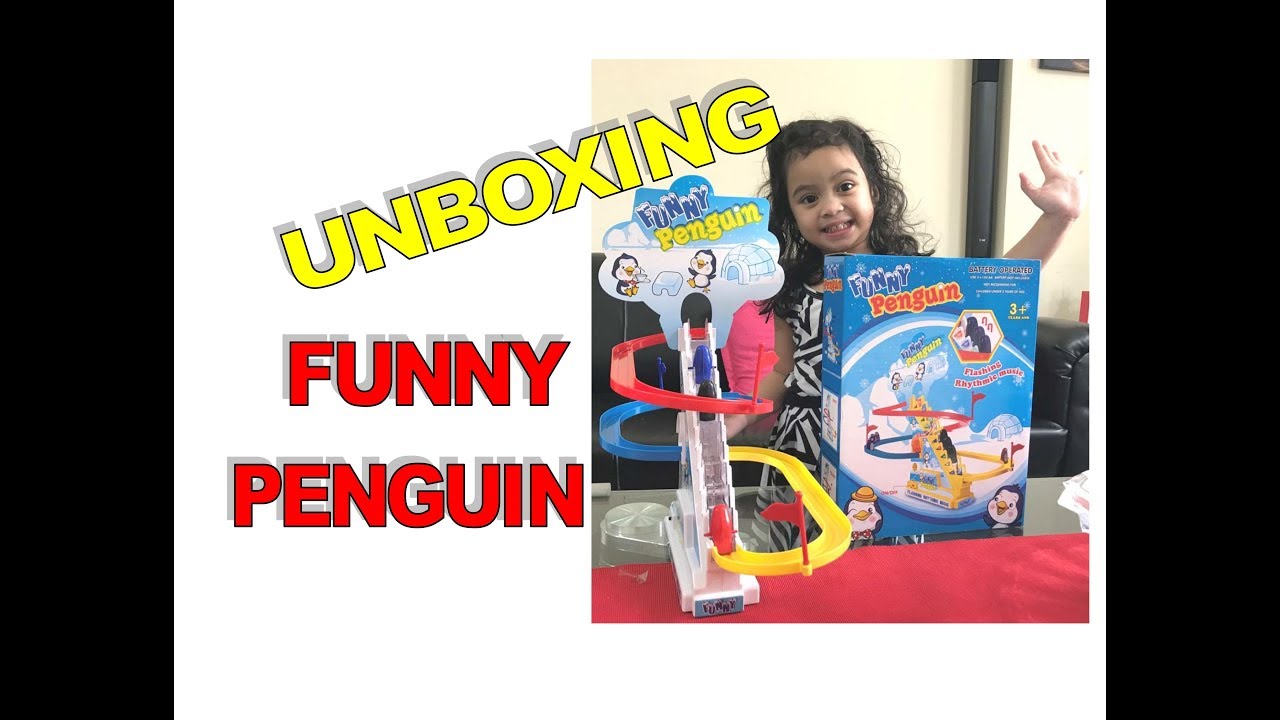 UNBOXING Funny Penguin Toy - YouTube