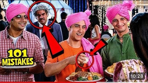 (101) mistakes in 3 idiots | silly mistakes in 3 idiots