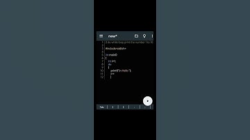 #do while loop #c language program || print the number 1 to 10