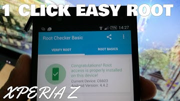 How To Root Xperia Z ONE CLICK ROOT EASY GUIDE!!