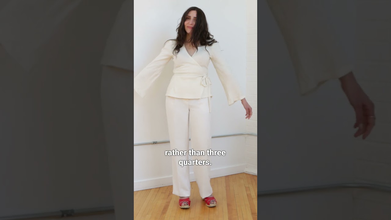 How to Use Interfacing to Shape Knit Sleeves