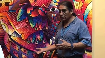 Tapestry Studio - Maximo Laura tapestry weaving techniques