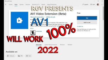 How to install AV1 Video Extension so easily | Download Link In Description