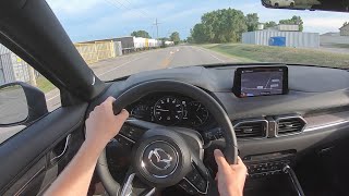 2020 Mazda CX-5 Signature Turbo AWD - POV Test Drive (Binaural Audio)