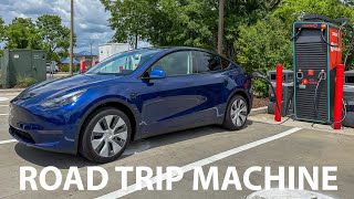 Cheapest New Tesla Eats The Miles! 2024 Model Y RWD (US Spec) 10% Road Trip Challenge
