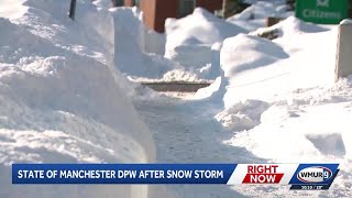 Manchester DPW crews work long hours due to storm amid staffing shortages