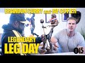 Jay Cutler and Brandon Curry Train Legs - Mr. Olympia Leg Workout