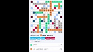 How to use Woogles.io and Scrabblecam together screenshot 3