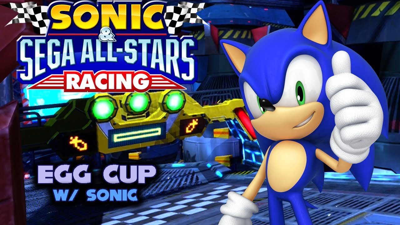 Sonic & SEGA All Stars Racing: Grand Prix - Egg Cup w/ Sonic