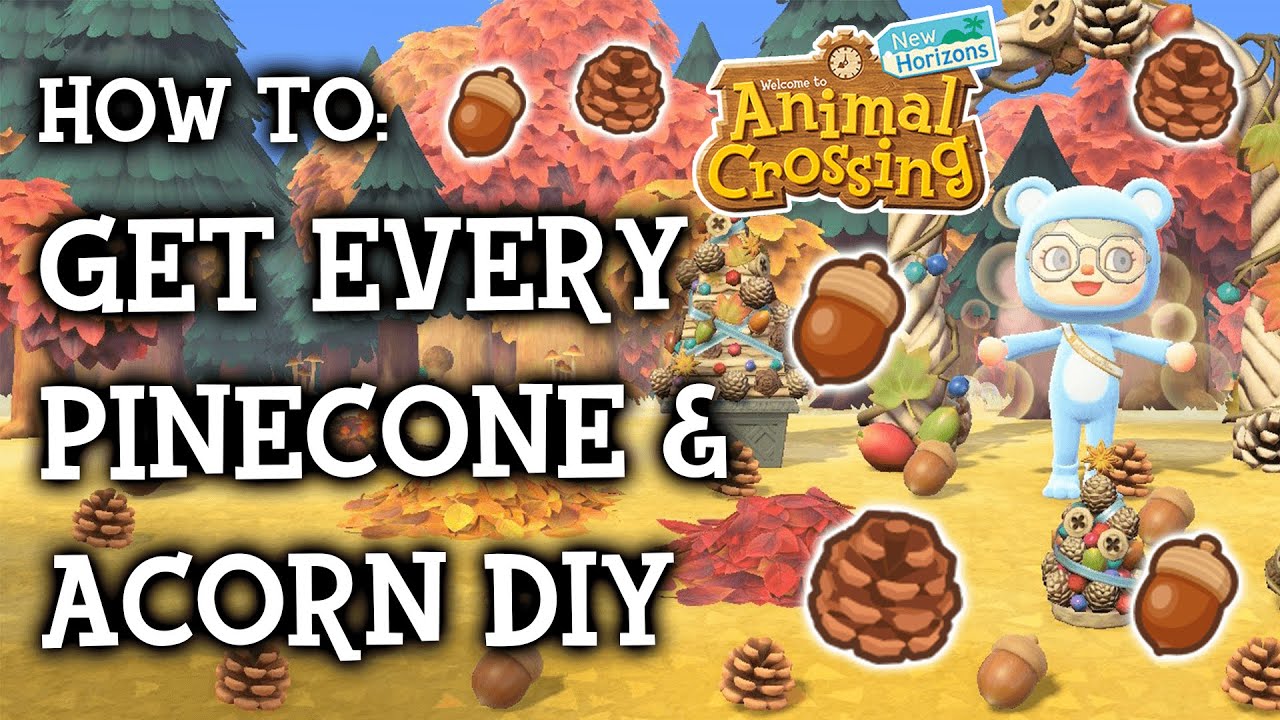 ACNH, Acorn pochette - How To Get DIY Recipe & Required Materials