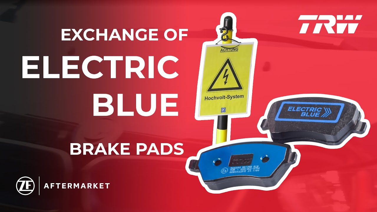 Exchange of Electric Blue Brake Pads YouTube