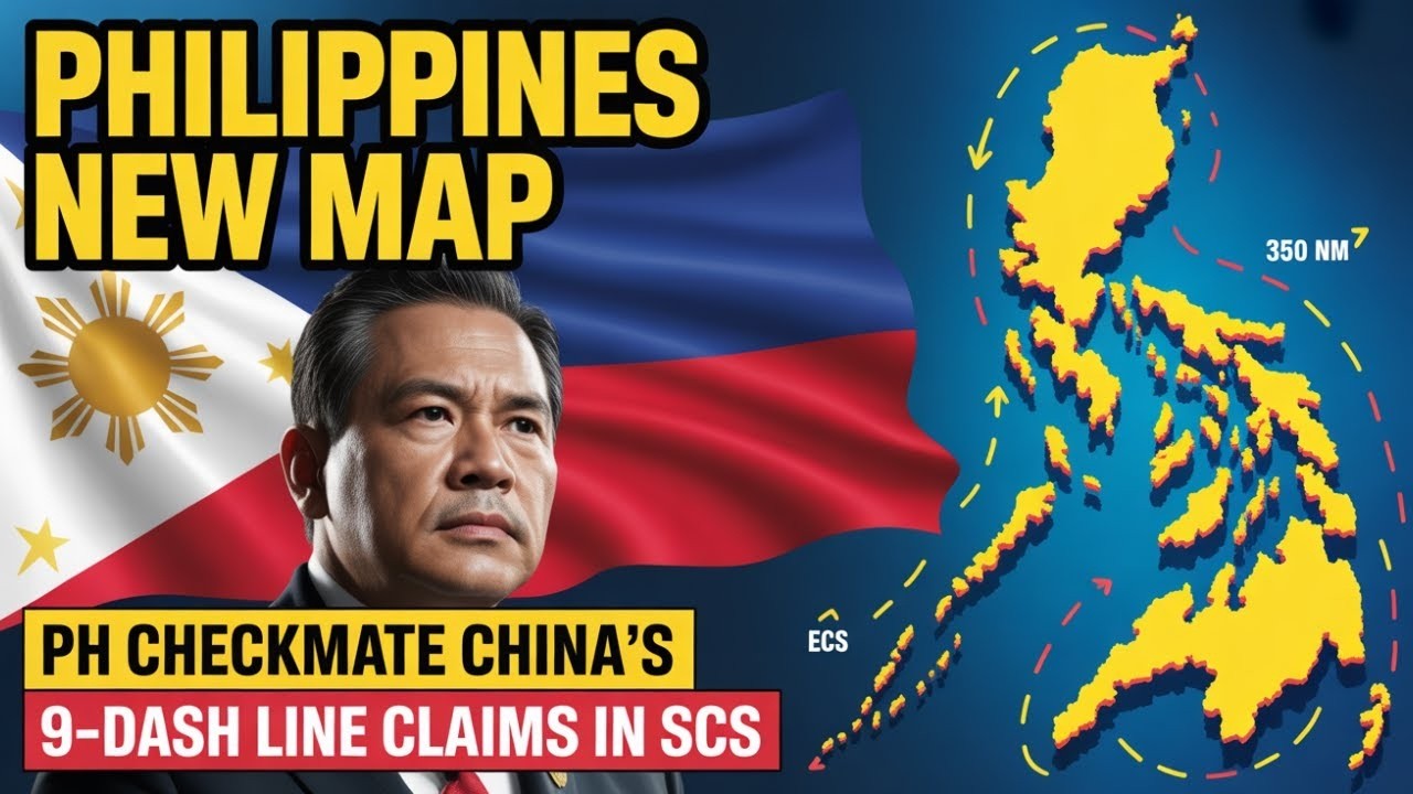Филиппины представили новую карту Конвенции ООН по морскому праву — смелый вызов претензиям Китая...