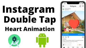 || Heart Animation Like Instagram in Android || Android Studio ||