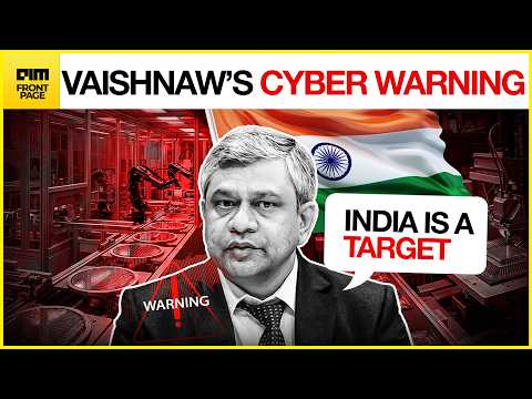 Video thumbnail: 🔴 LIVE: IT Minister Ashwini Vaishnaw Warns of Sabotage Threats to India’s Semiconductor Push