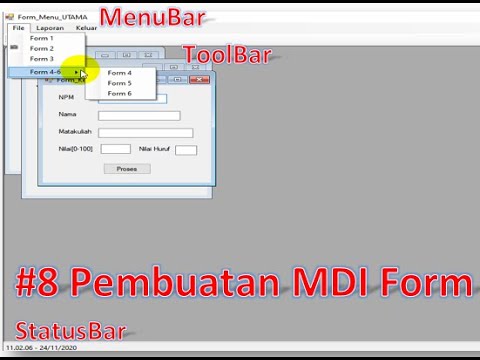 Video: Apa itu toolbar di VB net?