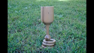 7 Woodturning - Goblet