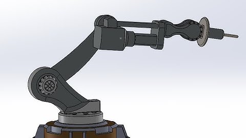 Thiết kế và lập trình điều khiển cánh tay robot 4 bậc tự do - Môn học: Kỹ thuật Robot