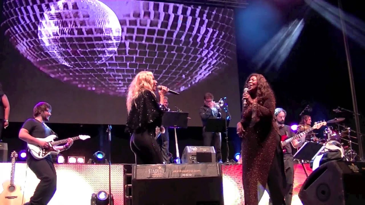Marta Sánchez y Gloria Gaynor 