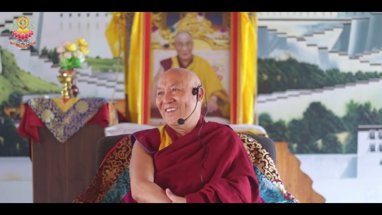 འཆམ་མཐུན་དང་བདེ་སྐྱིད་སྐོར། Talk about Harmony and happiness by Ven. Geshe Lhakdor