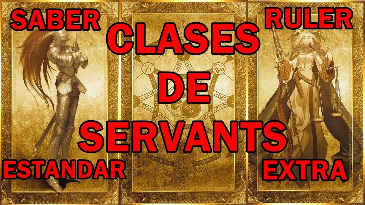 Clases Estandares y Extras de los Servants en Fate - YouTube