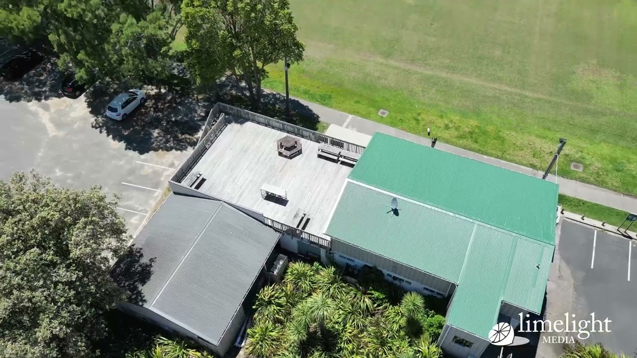 Drone footage of Hibiscus Coast Football Club