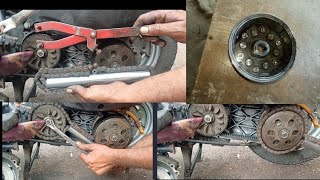 New tool to open cluth drum (gear) easily Honda activa Suzuki access meastro screenshot 5