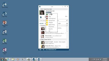 Enterhost: Use Presence in Lync 2013