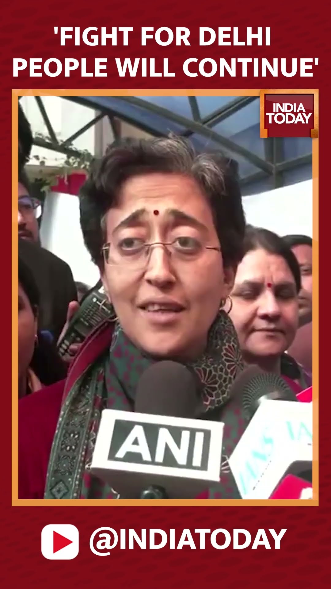 Atishi Marlena's Reaction After Losing Delhi | Delhi Elections Results | #shorts #aap #atishi