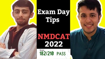 MDCAT GUIDE | Exam Tips for the Last Few Days| Dow University of Health Science