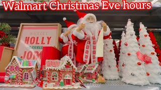 Walmart Christmas Eve Hours 2025 Last-Min Shopping Guide