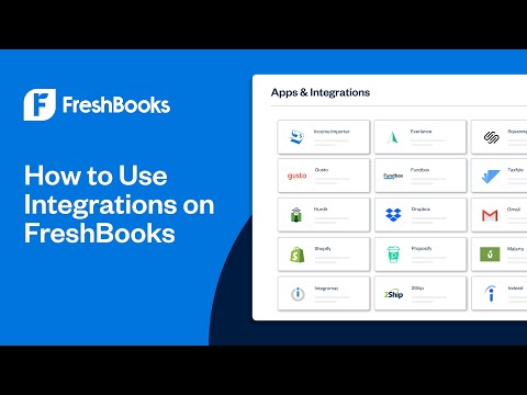 How to Use Integrations on FreshBooks | FreshBooks Accounting